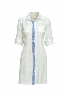 Salt Water Jewels Shirt Dress